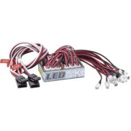 Carson Modellsport Unité déclairage blanc, rouge 4 - 6 V/DC 500906166
