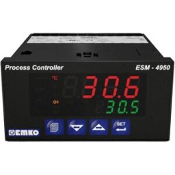 Emko ESM-4950 2 points, P, PI, PD, PID Régulateur universel Pt100 -200 à +1700 °C Relais 5 A (L x l x H) 86.5 x 48 x 96 mm