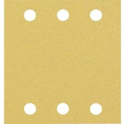 Bosch Accessories 2608901656 Papier abrasif pour ponceuse vibrante Grain 80 (L x l) 107 mm x 115 mm 50 pc(s)