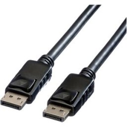 ROLINE Câble DisplayPort v1.2, TPE, DP M - DP M, noir, 10 m