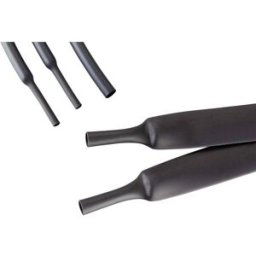 Hongshang HRA2 33/8 Gaine thermorétractable avec colle noir 33 mm 8 mm Taux de retreint:4:1 1.22 m