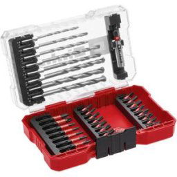 Einhell 108753 33 pièces Assortiment de forets et dembouts