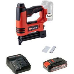 Cloueuse sans fil Einhell TE-CN 18 Li Power X-Change + 2,5 Ah-Kit 4257791 Longueur de lagrafe 10 - 22 mm + batterie, + chargeur