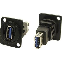 Adaptateur USB 3.0 femelle type A vers USB 3.0 femelle type B Cliff CP30205NMB 1 pc(s)