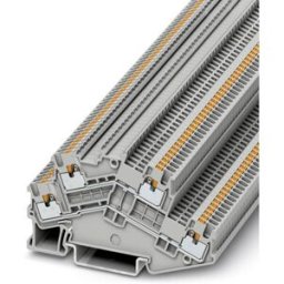 Bloc de jonction à 2 étages Phoenix Contact PTTBS 1,5/S 3214657 gris 50 pc(s)