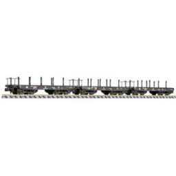 Liliput L260179 Lot de 3 N 4 axes. Chariot pour charges lourdes SSys 65-50 de la DR