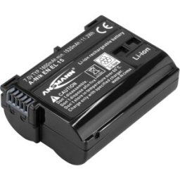 Ansmann A-Nik EN EL 15 Batterie pour appareil photo Remplace laccu dorigine EN-EL15 7 V 1600 mAh
