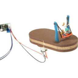 NOCH 13402 Micro-motion H0, balançoire doiseaux modèle fini