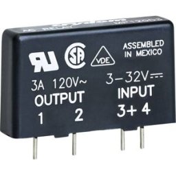 Crydom Relais à semi-conducteurs MP240D4 4 A Tension de contact (max.): 280 V/AC à commutation au zéro de tension 1 pc(s)