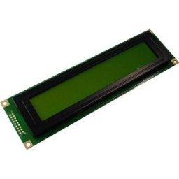 Display Elektronik Écran LCD jaune-vert (l x H x P) 190 x 54 x 11.2 mm
