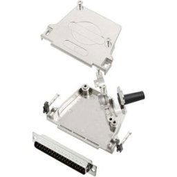 TRU COMPONENTS TCD45ZF37DBPK 7709356 Kit embase SUB-D mâle 45 ° Nombre de pôles: 37 fût à souder 1 pc(s)