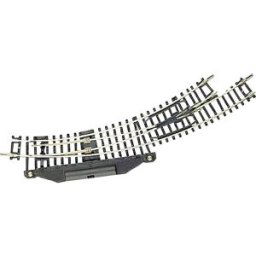 Aiguillage enroulé, électrique, à gauche Fleischmann 22273 (N) Voie Fleischmann (sans ballast) 1 pc(s)