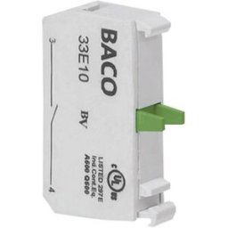 BACO 33E10Y7 Élément de contact 1 NO (T) à rappel 600 V 1 pc(s)