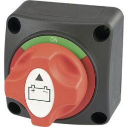 Coupe-batterie de voiture TRU COMPONENTS TC-A23-2 1588001 12 V/DC, 50 V/DC 200 A 1 x Off/On à accrochage IP54 1 pc(s)