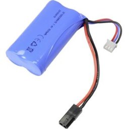 Reely Pack de batterie (LiIon) 7.4 V 1500 mAh Nombre de cellules: 2 1 C pack course mini fiche mâle