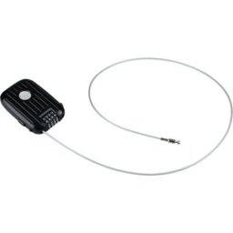 Burg Wächter Snap+Lock 715/135 SB Câble antivol noir fermeture à combinaison