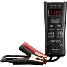 Testeur de batteries VOLTCRAFT BT-4 Type daffichage (détails): LED Convient pour: Batteries au plomb 1 pc(s)