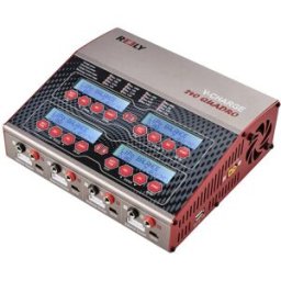Reely V-Charge 240 Quadro Chargeur multifonction de modélisme 12 V, 230 V 12 A Li-polymère, Li-ion, LiFePO, LiHV, NiCd, NiMH, plomb 4 sorties de charge