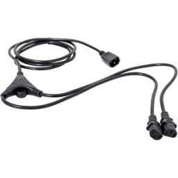 Câble Y pour appareils IEC HAWA 1008273 noir 5.00 m