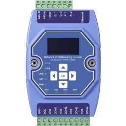 TRU COMPONENTS TC-ME31-AAAX2240 Module interface Modbus-RTU, Modbus-TCP, Passerelle Modbus, DI/O, analogique, RJ-45, RS-485 Nombre dentrées: 4 x Nbr. de