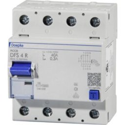 Doepke 09134911 DFS4 040-4/0,03-A R Neutralleiter rechts Interrupteur différentiel A 4 pôles 40 A 0.03 A 230 V, 400 V