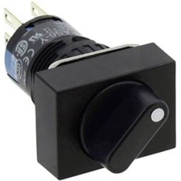 Idec AS6H-2Y2P AS6H-2Y2P Commutateur rotatif 220 V 1 A Positions de commutation 2 2 x 90 ° IP65 1 pc(s)