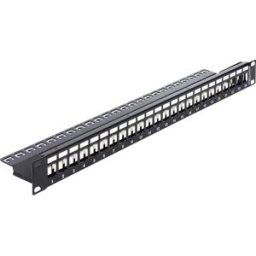 Panneau de brassage 24 ports Delock 43277 non équipé 1 UH