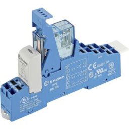 Finder 48.P5.7.024.5050 Module relais Tension nominale: 250 V/AC Courant de commutation (max.): 15 A 2 inverseurs (RT) 1 pc(s)