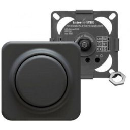 interBär 8149-000.01 Variateur à encastrer dans un meuble noir
