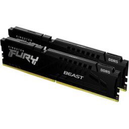 Kingston FURY Beast Mémoire pour PC DDR5 16 GB 2 x 8 GB non-ECC 6000 MHz DIMM 288 broches CL36 KF560C36BBEK2-16