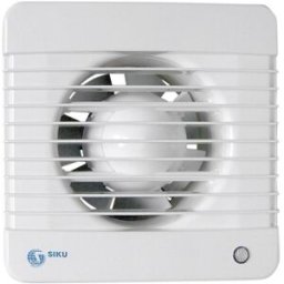 SIKU ML 125 Ventilateur mural et de plafond 230 V 185 m³/h 12.5 cm