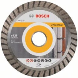 Disque à tronçonner diamanté Professional for Universal Turbo, 125 x 22,23 x 2 x 10 mm Bosch 2608602394