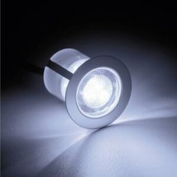 Luminaire à LED encastrable LED intégrée Brilliant Cosa 30 G03093/82 N/A 1.5 W acier inoxydable jeu de 10