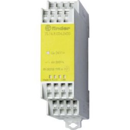 Finder 7S.16.9.024.5420 Relais industriel Tension nominale: 24 V/DC Courant de commutation (max.): 6 A 4 NO (T), 2 NF (R) 1 pc(s)