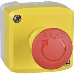 Schneider Electric XALK178F Arrêt durgence en boîtier 120 V/AC 6 A 2 NF (R) IP66 (selon EN 60529), IP67, IP69, IP69K 1 pc(s)