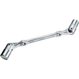 Gedore 34 10X11 6299280 Double clé à douille articulée 10 - 11 mm Sortie 6 pans intérieurs 205 mm 1 pc(s)
