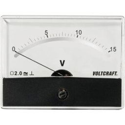 VOLTCRAFT AM-86X65/15V/DC AM-86X65/15V/DC Appareil de mesure à encastrer AM-86X65/15V/DC 15 V Bobine