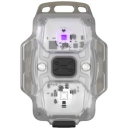 ArmyTek Crystal WUV Grey LED Lampe de poche avec dragonne, avec interface USB à batterie 150 lm 34 g