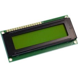 Display Elektronik Écran LCD jaune-vert 16 x 2 Pixel (l x H x P) 80 x 36 x 7.6 mm