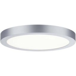 Paulmann Abia 70983 Panneau à LED 22 W blanc chaud chrome (mat)