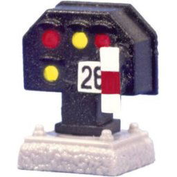 Viessmann Modelltechnik Signal lumineux darrêt de la Deutsche Bahn (chemins de fer allemands), 4 LED