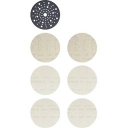 Bosch Accessories EXPERT M480 2608901203 Set de grilles abrasives perforé Grain 80, 80, 120, 120, 180, 180 (Ø) 150 mm 7 pc(s)