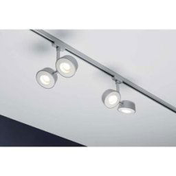Luminaire sur rail haute tension Paulmann Pellet URail 8 W LED chrome (mat), blanc
