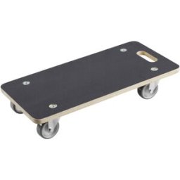 Metafranc WU0822010 Chariot de transport PU, polypropylène (PP) Charge max: 200 kg 590 mm x 290 mm x 110 mm Nombre de roulettes pivotantes 4