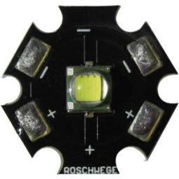Roschwege LED High Power blanc froid 10 W 280 lm 3.1 V 1500 mA Star-W6000-10-00-00