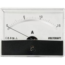 VOLTCRAFT AM-86X65/15A/DC AM-86X65/15A/DC Appareil de mesure à encastrer AM-86X65/15A/DC 15 A Bobine