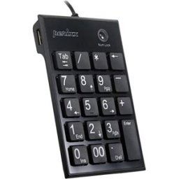 Perixx PERIPAD-202 H B USB Pavé numérique touches multimédia noir