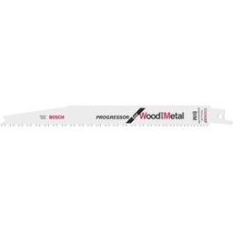 Lame de scie-sabre S 3456 XF, Progressor for Wood and Metal, lot de 2 Bosch Accessories 2608654405 Longueur lame de scie 200 mm 2 pc(s)