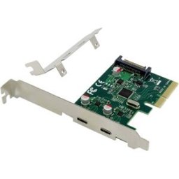 Conceptronic EMRICK07G 2 ports Carte dinterface USB-C® 3.1 Gen 2 PCI-Express, USB-C® PCIe x4