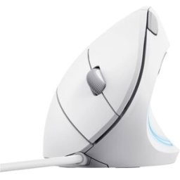 Trust VERTO ERGO Souris filaire optique blanc 6 Boutons 1600 dpi ergonomique